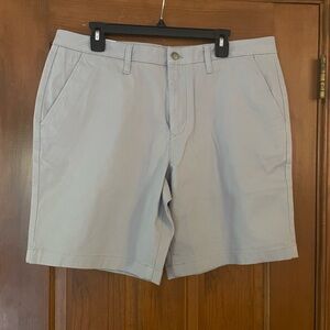 Member's Mark Gray‎ Flat Front Twill Shorts, NWT, Size 36